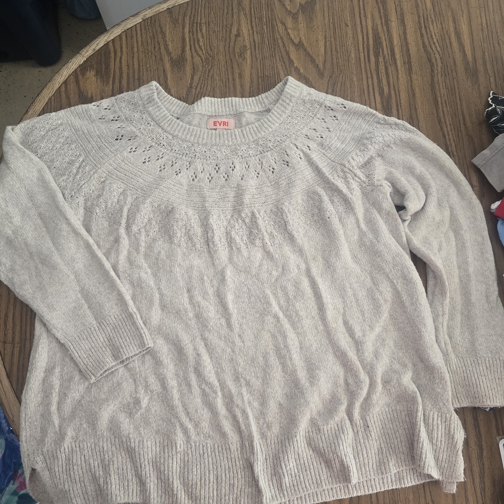 EVRI Cream Women's Sweater